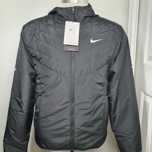 Nike Therma-FIT Repel Synthetic-Fill Running Jacket Black DD5644-010 Mens Sz S